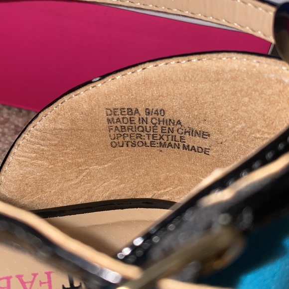 Blue colorblock flats (just fab) - Picture 3 of 4